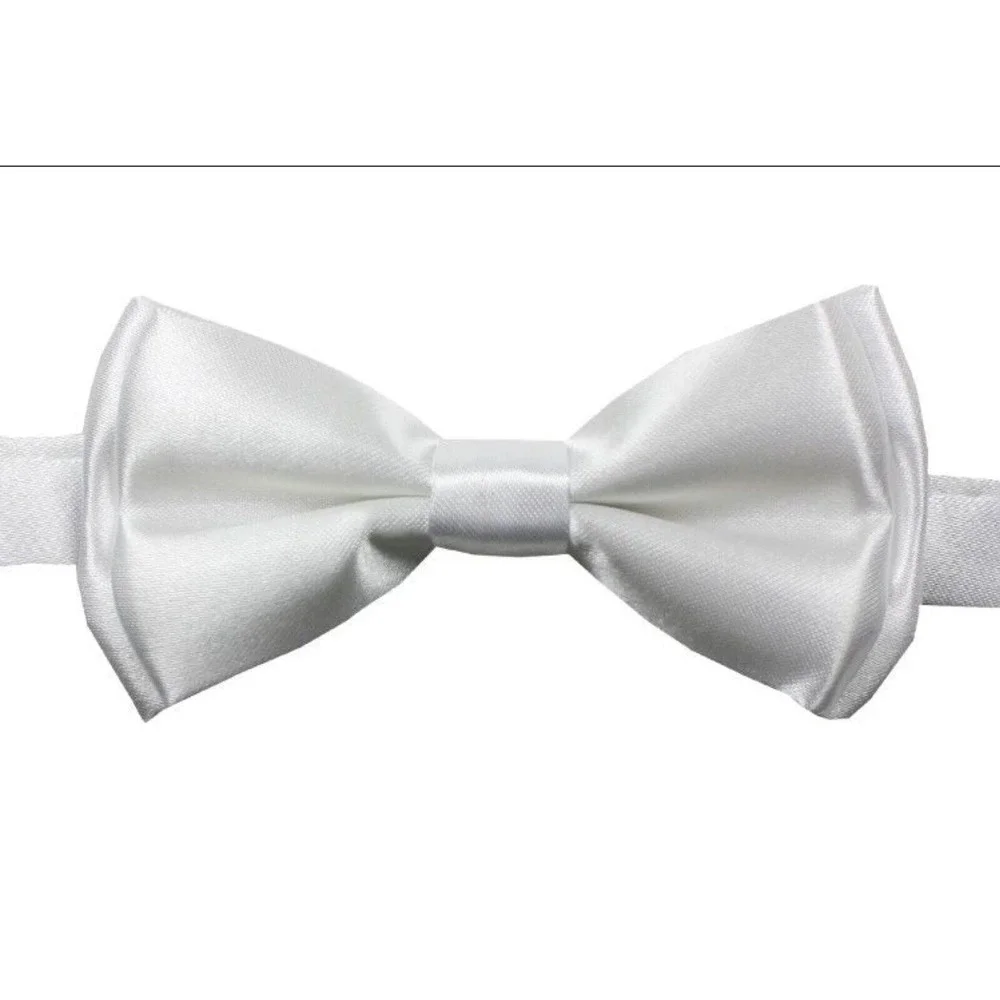 White Children's‎ Size Bow Tie Adjustable neck from 12